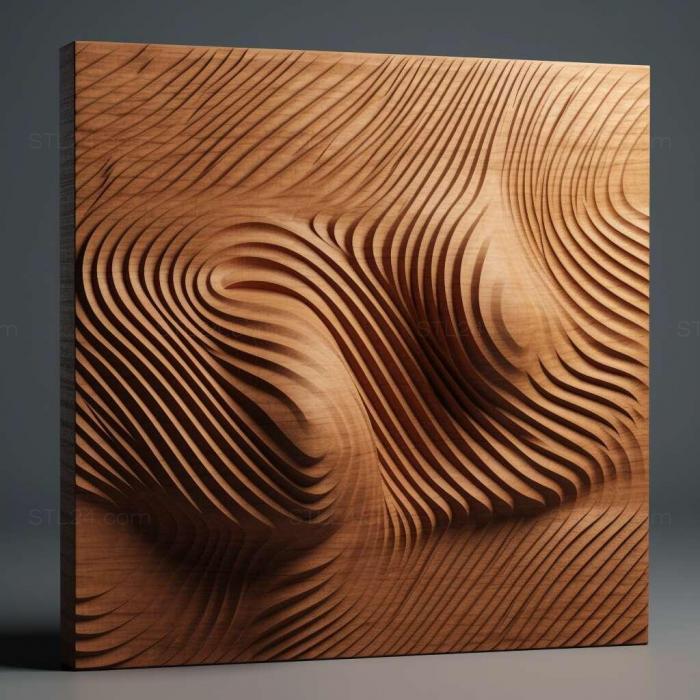 Patterns and decorations (Pulse 3, PATTERN_1711) 3D models for cnc